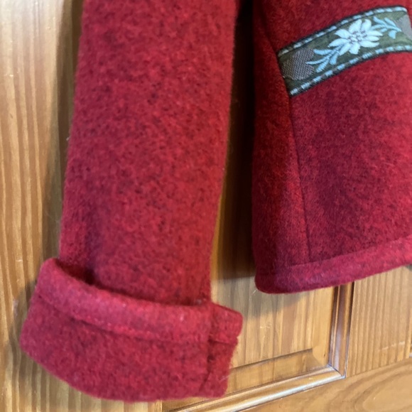 Oktoberfest Giesswein Boiled Wool Jacket Size 140 - Picture 7 of 10